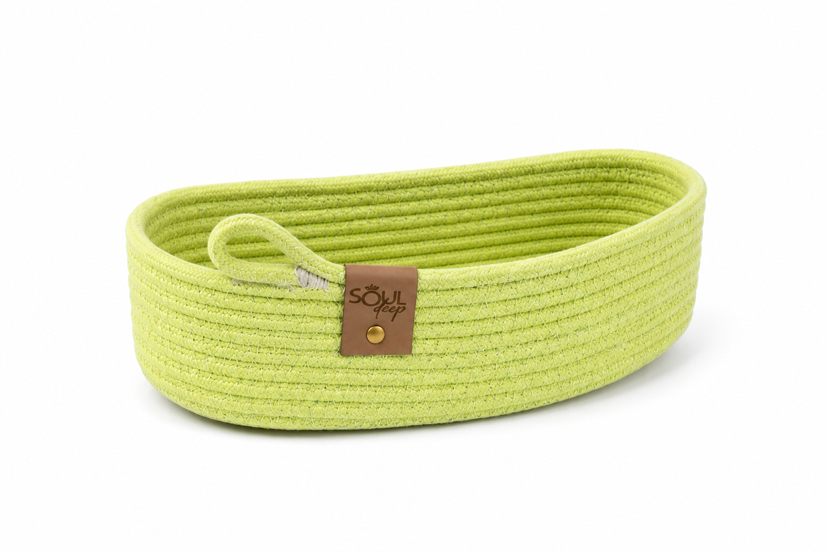 The Oval Rope Basket
