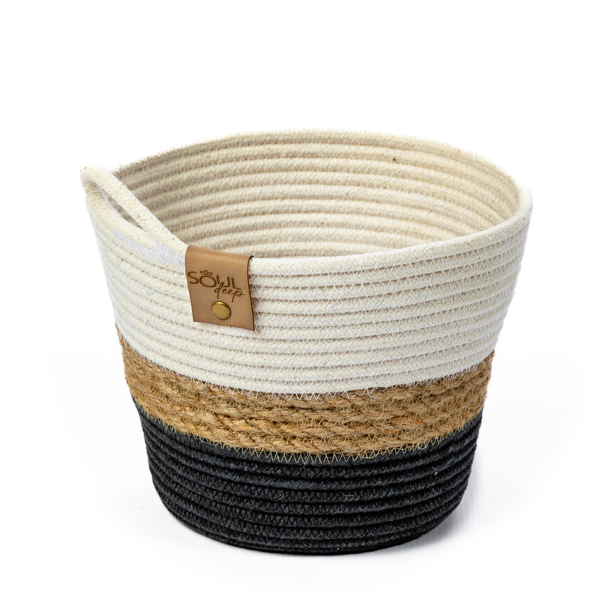 Trio Rope Planter - Black