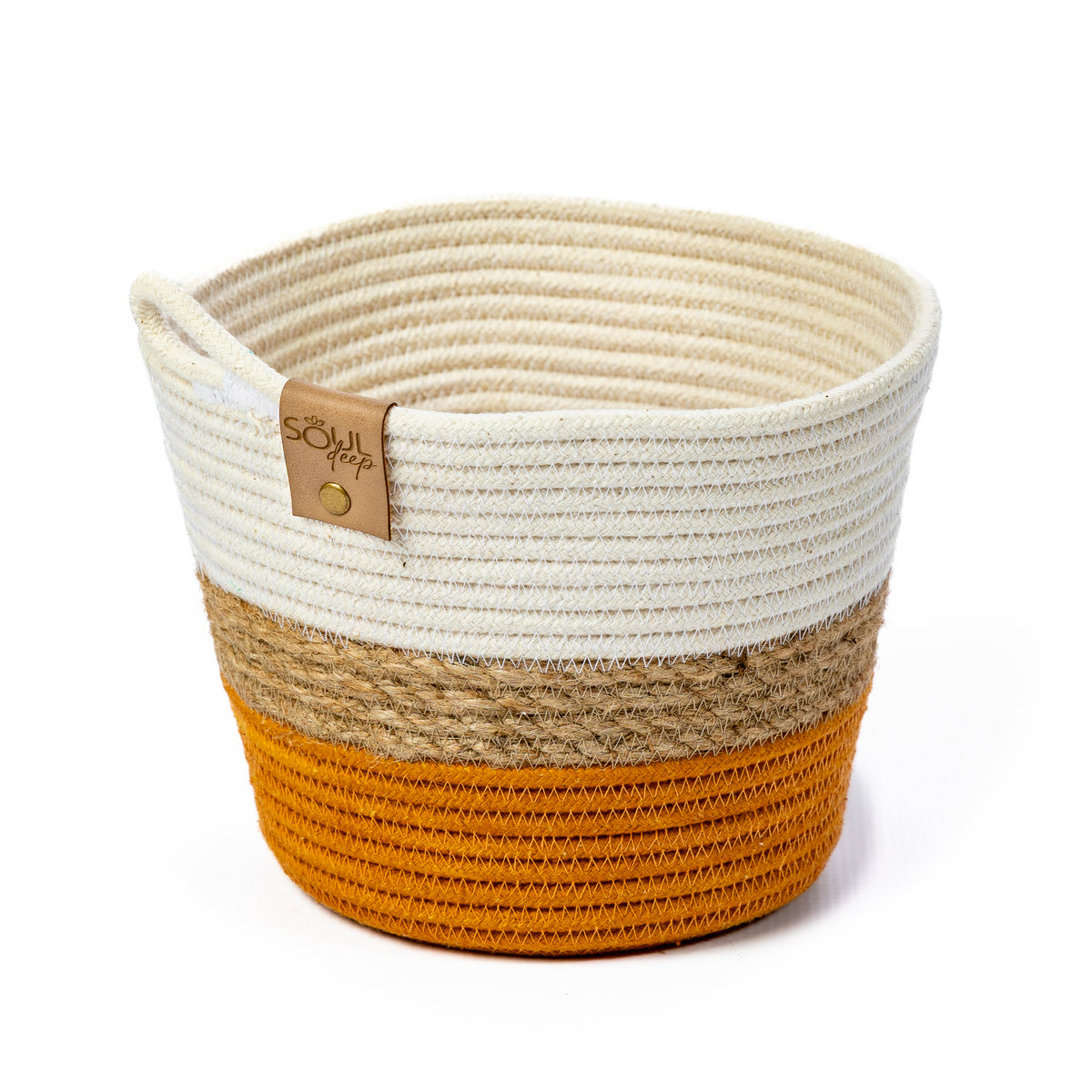 Trio Rope Planter - Mustard